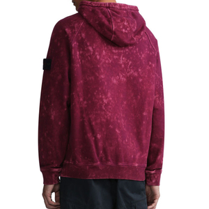 Hot Selling Rhinestone Hoodie Men's Cotton Heavyweight Pullover oversized Vintage Washed Hoodie <b>Zip</b> Up Boxy Fit Custom Hoodie - Product Image 3