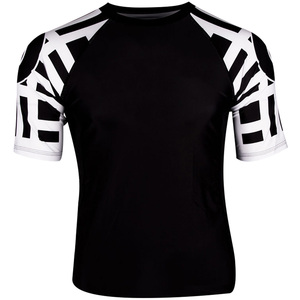 เสื้อกีฬาแขนสั้นผ้าสแปนเด็กซ์ทำจากโพลีเอสเตอร์ - Product Image 3