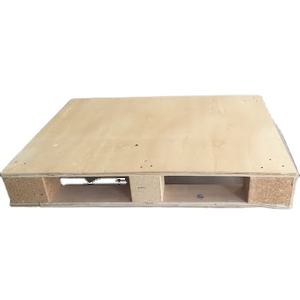 Palet de madera contrachapada y madera maciza HLC |   Paleta Logística Resistente de Alta Calidad para Envío, Almacenamiento, Almacén, Industria - Product Image 2