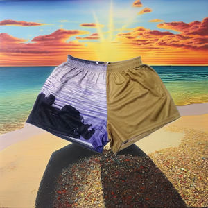 Customized Camo <b>Pattern</b> Rugby <b>Shorts</b> High Quality Breathable Full Sublimation Printing Footy <b>Shorts</b> - Product Image 6