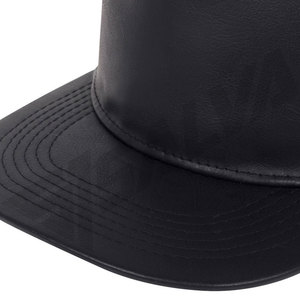 Gorra de Béisbol de Cuero Genuino de Alta Calidad, Unisex, para Adultos, Sólida, para Montar a Caballo, Deportes al Aire Libre, Casual, con Cierre a Presión, Impermeable y Cómoda - Product Image 6