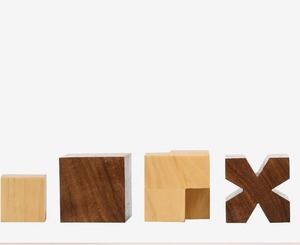Jeu d'échecs abstrait géométrique Bauhaus 1924 reproduit, en bois de Sheesham et de buis, avec un roi de 1,9 pouce, au meilleur prix - Product Image 6