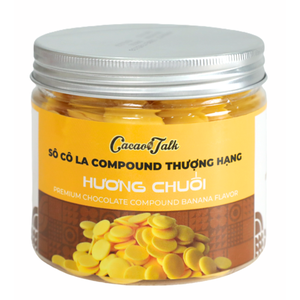 Botones de Chocolate con Banana, Producto de Venta Directa de Fábrica, Envío Global, Servicio HALAL OEM/ODM, Ingredientes para Repostería - Product Image 1