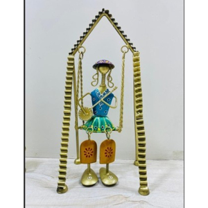 Artesanía Tradicional de Metal Art Deco, Decoración para el Hogar para Pascua, Aniversarios, Bodas, Diwali y Otras Ocasiones - Product Image 1