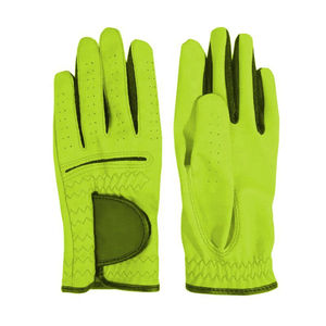 Professional <b>Equestrian</b> Gloves | Minimalist Stealth All-Black Textured Design | Direct Factory Price - Product Image 4