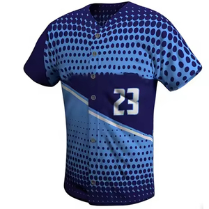 Uniformes de Béisbol para Adultos al por Mayor, Uniformes de Béisbol para Hombre de Alta Calidad, Transpirables, con Estampado por Sublimación, de Color Sólido, Estilo Hip Hop - Product Image 2