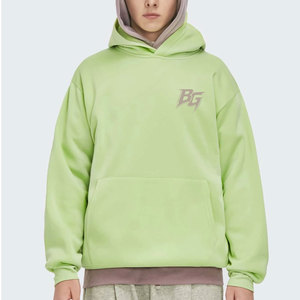 เสื้อฮู้ดดี้ทรงหลวมแฟชั่นทันสมัย ผ้าฝ้าย 100% คุณภาพพรีเมียม ระบายอากาศได้ดี เหมาะสำหรับใส่ในชีวิตประจำวัน สวมใส่สบายสไตล์คนเมือง - Product Image 6