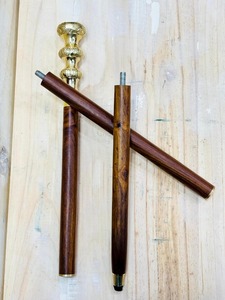 Bastón de Madera Multifuncional con Diseño Victoriano y Mango Redondo de Latón Antiguo para el Día de San Valentín, Acción de Gracias y Graduación - Product Image 2