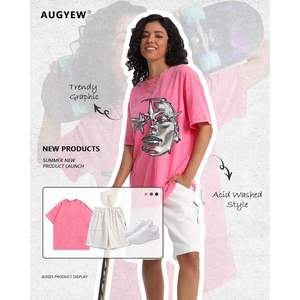 2025 unisexe coton surdimensionné graphique t-shirt hommes poids lourd Boxy à manches courtes haut décontracté Vintage Streetwear Style - Product Image 4