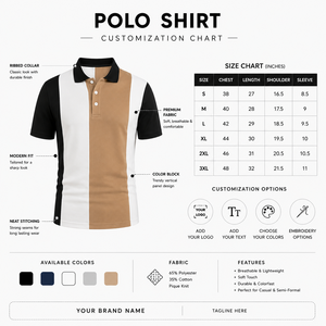 Camisa de hombre de manga corta con bloques de color, diseño formal de punto, cremallera, ajuste regular, poliéster, antipilling, venta al por mayor - Product Image 6