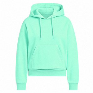 Sweat-shirts d'hiver décontractés pour femmes, en polaire légère, anti-boulochage, respirants, écologiques, coupe-vent, avec logo frontal, couleur unie, hiver - Product Image 1
