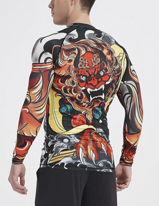 Camiseta de Compresión de Alto Rendimiento para Entrenamiento, con Estampado Personalizado, Proveedor de Ropa Deportiva al por Mayor - Product Image 6