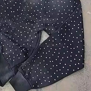 Chándal de Invierno con Capucha y Pedrería de Alta Calidad, con Material 100% Algodón Transpirable, Estilo Casual Moderno - Product Image 6