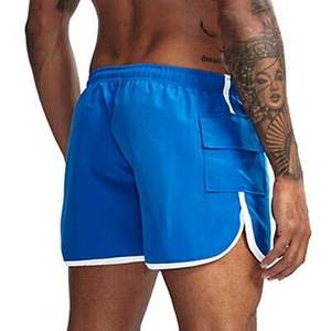 Short de plage pour homme, coupe ample, séchage rapide, avec poches, taille élastique, idéal pour la natation et garder au frais - Product Image 2