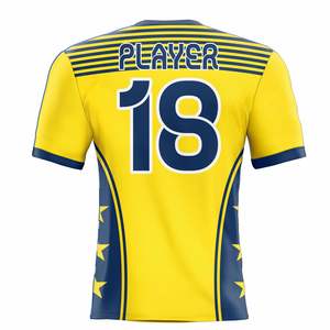 Camiseta de Fútbol Deportiva Personalizada, Sublimada, Ligera, Transpirable, para Entrenamiento, Ropa Deportiva Sublimada - Product Image 2