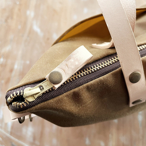 Sac fourre-tout en cuir et toile imperméable avec broderie ouverte, grande capacité, durable, sac à bandoulière pour voyage, travail, shopping LCTB-0045 - Product Image 6