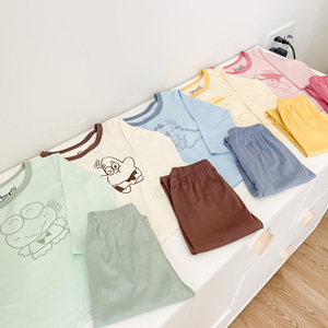 Wholesale Kids Long Sleeve Clothing Set Cute Print Soft Korean Style Autumn Winter Outfit OEM Vietnam Manufacturer Supplier Fact - Product Image 3