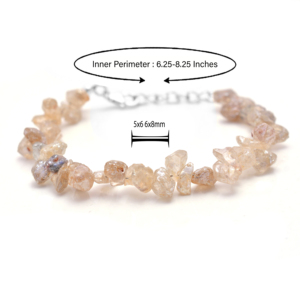 Natural White Zircon Classic Strand <b>Bracelet</b> 925 Sterling Silver Smooth Gemstone Handmade Wholesale Jewelry Fashion Gift - Product Image 2
