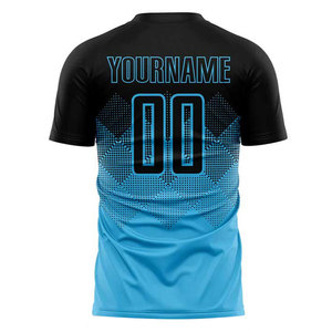 ชุดฟุตบอลชายแบบใหม่ล่าสุด เสื้อแขนสั้น กางเกงขาสั้น ขนาดสั่งทำได้ เสื้อผ้ากีฬาระบายอากาศ แห้งเร็ว ชุดฟุตบอลมืออาชีพ - Product Image 6