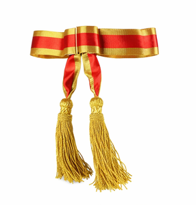 Ceinture de cérémonie décorative pour uniforme, accessoire de qualité supérieure - Product Image 3