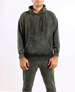 High Quality 100% Cotton Acid Washed Hoodie High Street Vintage Washed <b>Hoodies</b> Blended For <b>Man</b> - Product Image 6