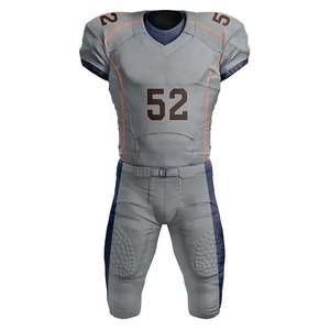 Conjunto de Uniforme de Fútbol Americano, Jersey y Pantalones Ligeros que Absorben la Humedad, para Entrenamiento Atlético y Partidos - Product Image 5