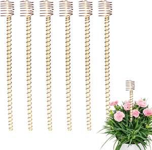 Lot de 6 piquets d'électroculture en cuivre pour jardinage, bâtonnets de culture électrique pour plantes - Product Image 6
