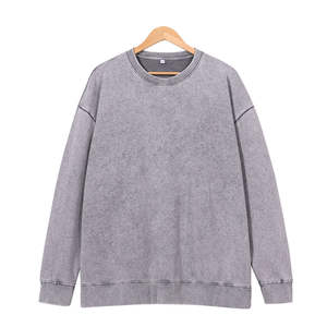 Sudadera Clásica de Cuello Redondo con Logotipo Personalizado en la Parte Delantera, Mezcla de Algodón Suave, Sudadera Informal Unisex - Product Image 4