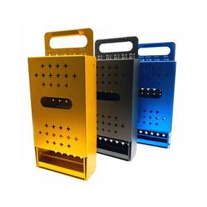 Caja de Esterilización SURGINEXA para Alambre de Kirschner, Contenedor de Acero Inoxidable para Almacenamiento Quirúrgico, Kit de Instrumentos Ortopédicos Profesionales - Product Image 2