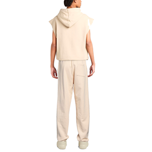 Pantalons de sport Pantalons d'école de fitness respirants à séchage rapide pour hommes Pantalons de course à glissière latérale décontractés avec cordon de serrage - Product Image 3