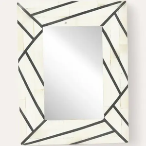 กรอบรูปตกแต่งงานฝีมือลายใหม่ ประดับด้วยกระดูกฝัง ใช้ตกแต่งผนังหรือวางบนโต๊ะ มีให้เลือกหลายขนาด - Product Image 1