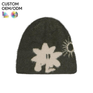Mens <b>beanie</b> hat cotton knitted cuffed style custom logo OEM ODM support for private label brand manufacturing - Product Image 6