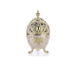 Quemador de Oud de Metal Dorado de Diseño Vintage, el Más Vendido, con Tapa, Perfecto para el Hogar, Yoga y Templos - Product Image 3