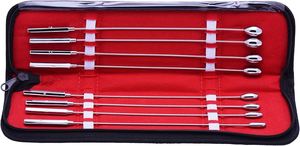 Juego de 8 Dilatadores Uretrales de Acero Inoxidable, Kit de Sondeo de Grado Profesional con Estuche de Almacenamiento - Product Image 2