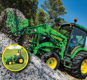 Tractor Utilitario Compacto John Deere 4066R a Precio de Fábrica, Personalizable, de Grado Industrial, Tractor Compacto para Bricolaje, Soporte OEM y ODM - Product Image 1