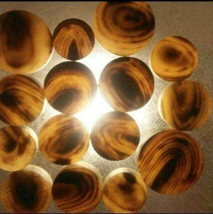 Boutons faits à la main en corne de buffle naturelle, écologiques, pour vêtements, jeans, chemises - Boutons vierges pour la fabrication ZEHRA - Product Image 4