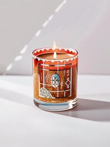 Vela perfumada de cera de coco con etiqueta privada de 10oz, estilo clásico de estaño, lujo, Navidad, Acción de Gracias, embalaje de regalo al por mayor - Product Image 2