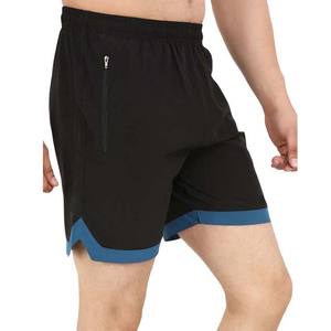 Pantalones Cortos Deportivos de Forro Polar Negro para Hombre, con Cintura Elástica, Suaves, Cálidos, Casuales, con Bolsillos y Cordón Ajustable - Product Image 4