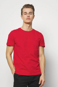 T-shirt '' SOSH 4 '' pour homme à manches courtes - 100% coton peigné BCI de qualité supérieure - Product Image 1