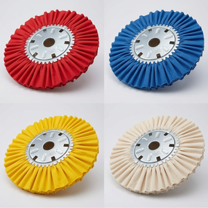 Rueda de Pulido de Franela Blanca, Rueda de Pulido de Tela Suave para Pulido de Metales y Espejos - Product Image 3