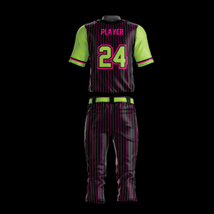 Tenues d'équipe personnalisées en polyester, design personnalisé, uniformes de softball et de baseball pour joueurs, maillots et pantalons de baseball, ensembles complets - Product Image 6