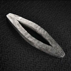 Allume-feu en acier et corne de biche, outil traditionnel forgé à la main en métal pour le bushcraft et le camping - Product Image 6