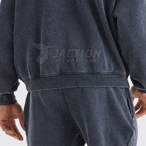 Sudaderas Básicas con Lavado Ácido para Invierno, Sudaderas Básicas con Lavado Ácido de Color Sólido, Ropa de Moda, Sudaderas Básicas con Lavado Ácido - Product Image 5