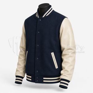 Chaqueta Varsity 100% Lana, Chaqueta de Béisbol Varsity, Chaqueta Bomber Universitaria Bordada - Product Image 3