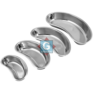 Ensemble de récipients rénaux en acier inoxydable, 4 tailles, plateau pour instruments chirurgicaux à usage médical - Product Image 3