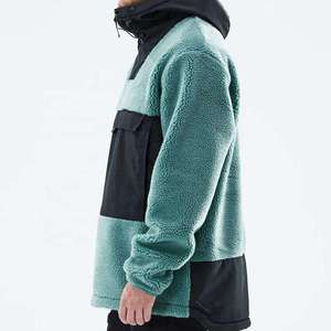 Sudadera con Capucha de Forro Polar Sherpa para Hombre, Impermeable, Personalizada, para Esquí, Invierno, Térmica, para Snowboard, Abrigo Deportivo Cortavientos para Exteriores - Product Image 2