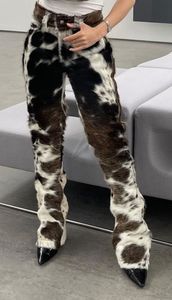 Men's Woolen Faux Fur Harem <b>Pants</b> High Waist Lace-up Fur Decoration Winter Casual Heavyweight Black White Straight - Product Image 5