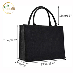 Jute Logo Carry <b>Bag</b> with Custom Branding for Exhibition and Promotional Events - Product Image 2