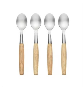 Wedding Service Metal Coffee Tea Spoon Stainless Steel Sugar Spoon Dessert Spoon Kitchen Dining Elegant - Product Image 2