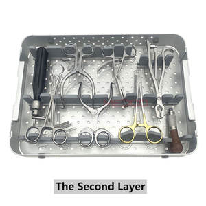 ชุดเครื่องมือผ่าตัดกระดูกสัตว์แบบอเนกประสงค์ ระบบแผ่นล็อค TPLO สำหรับสัตว์ ทำจากเหล็กกล้าทางการแพทย์สำหรับการผ่าตัด - Product Image 4